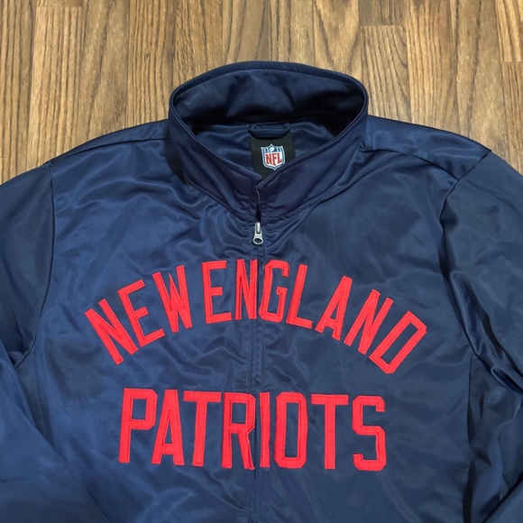 NFL * New England Patriots Full Zip Up * Thick * Size XXL - Picture 2 of 10